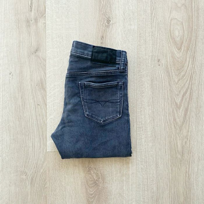 Polo Ralph Lauren Slim Jeans Noir Femme Exclusive Vintage Eldridge Skinny N°14 Collection (Taille XS)