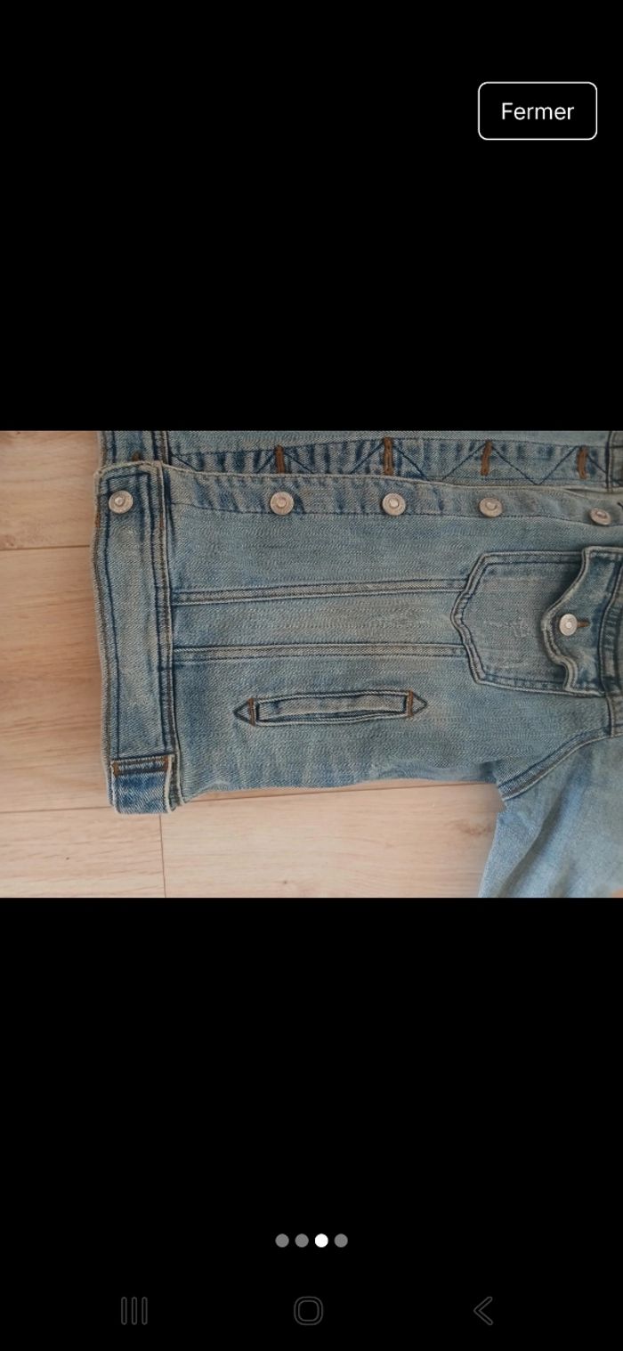 Jolie veste en jean Zara - photo numéro 3