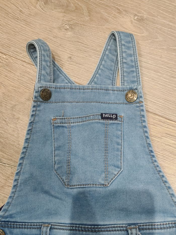 Salopette jean slim stretch In extenso Taille 2 ans Neuve - photo numéro 3