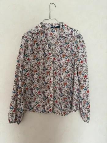 Chemise fleurie fluide