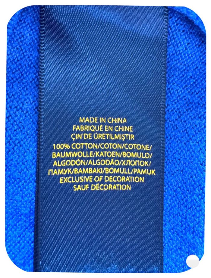 Ralph Lauren Pull col V bleu 6 ans - photo numéro 5