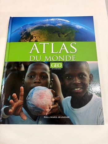 Livre Atlas du monde - Gallimard jeunesse 