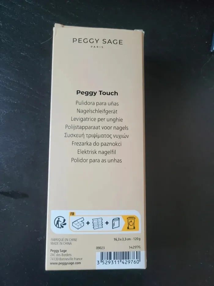 Ponceuse pour ongles Peggy touch - photo numéro 2