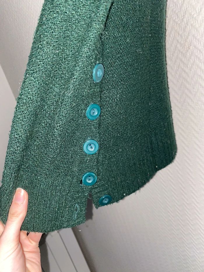 Pull vert - photo numéro 2