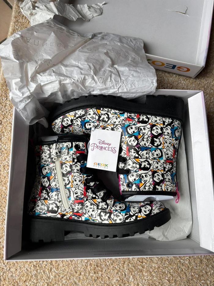 Neuves - bottines Geox Disney Princesses 32 - photo numéro 7