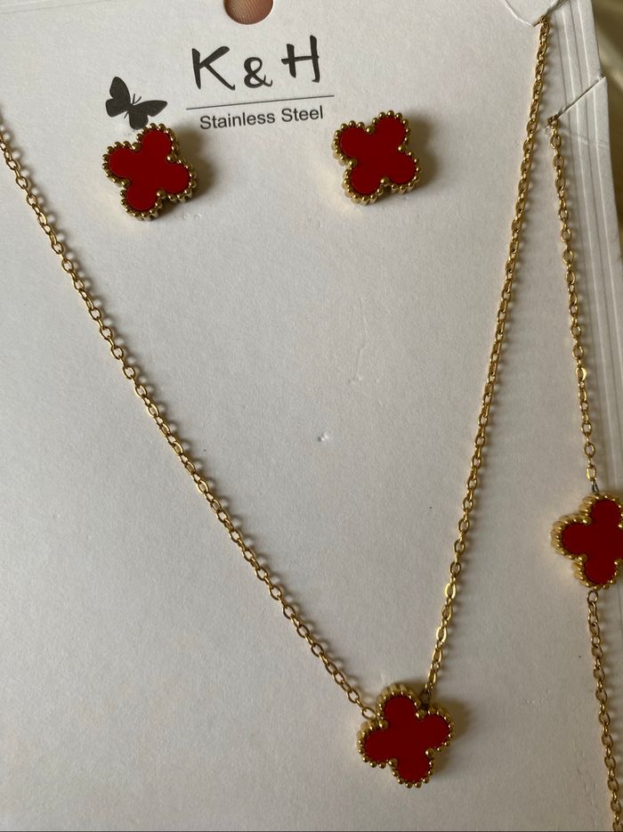Parure bijoux, ensemble an acier inoxydable - photo numéro 2