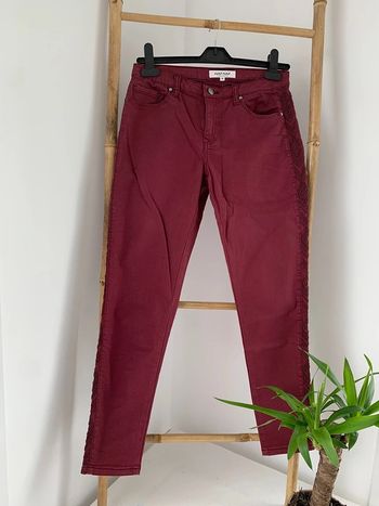 pantalon et legging Naf Naf bordeaux taille 36