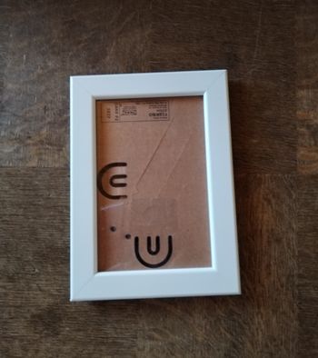 Cadre photo Ikea Fiskbo blanc 10 x 15 cm 