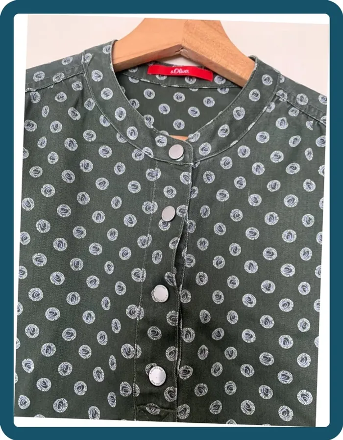 Très belle blouse manche longues lyocell - photo numéro 2
