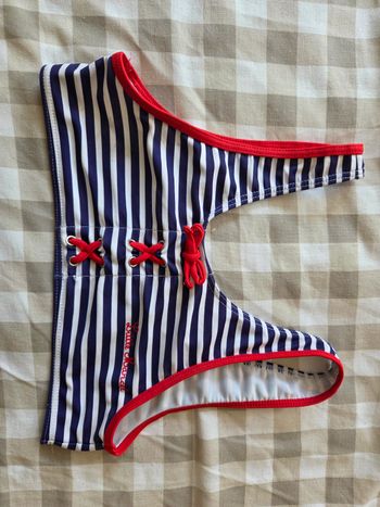 Haut de maillot de bain Little Marcel marinière 