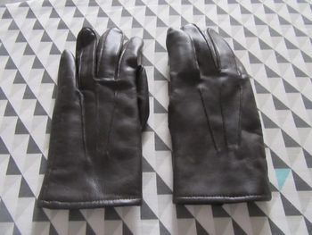 Gants femme simili cuir taille 7