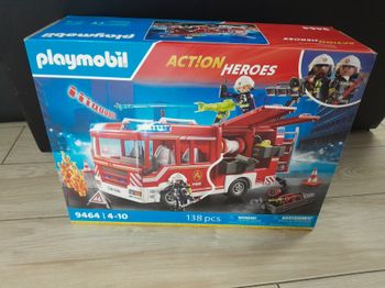 camion pompiers playmobil