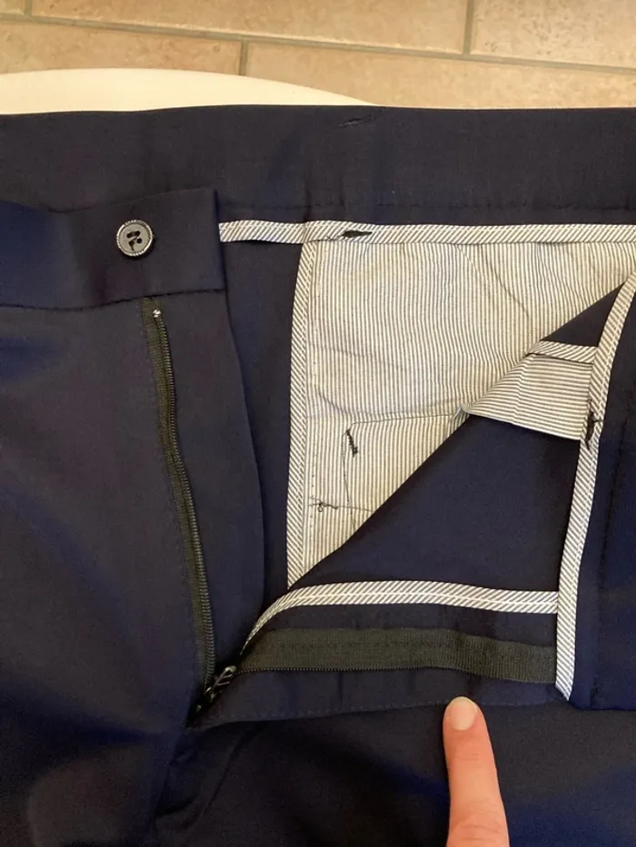 Lot de 3 Pantalons homme élégants et conforts taille 46 / M - photo numéro 4