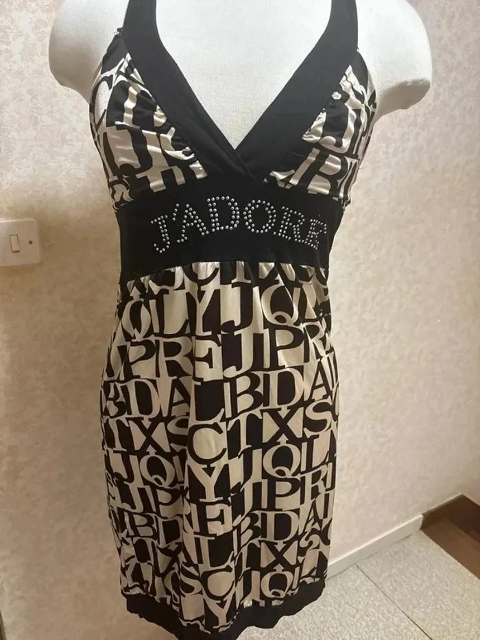 Robe taille unique écrit j'adore - photo numéro 2