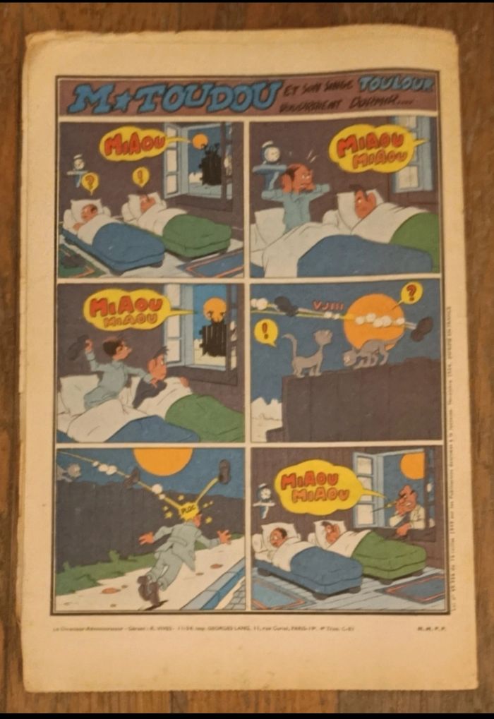 Ancien journal Francs jeux Filles N°204 1954 vintage - photo numéro 9