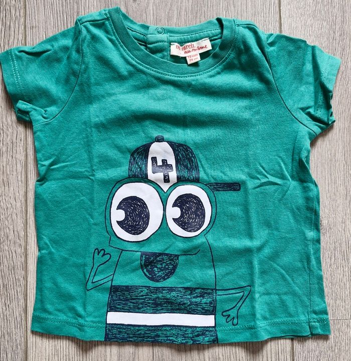 Lot tee shirt garçon 12 mois - photo numéro 5