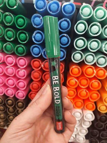Marqueur acrylique vert Legami