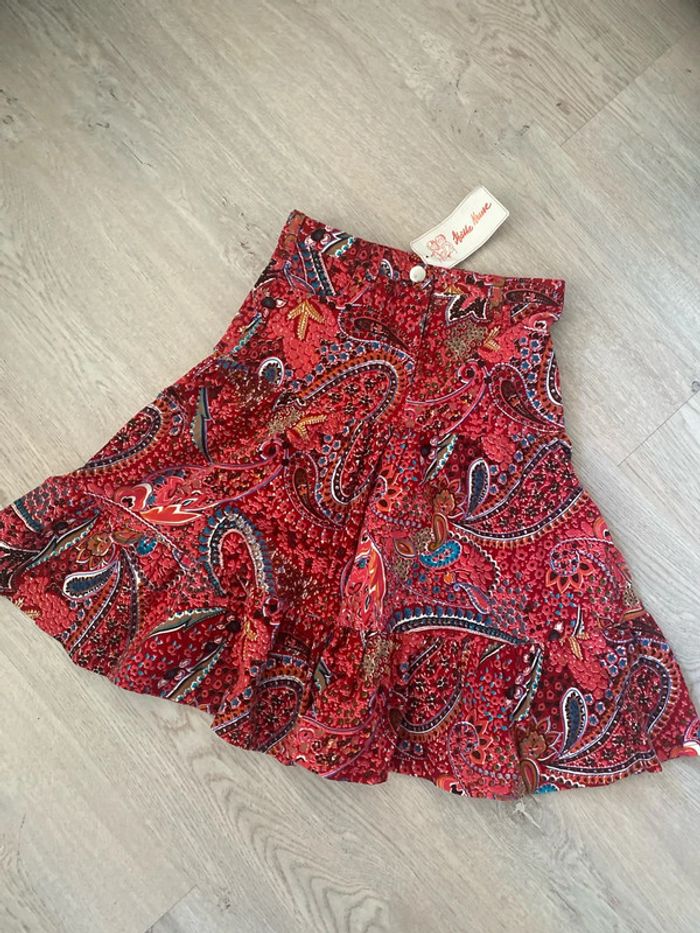 Jupe en velours taille 128 cm 8 ans Kaithe Kruse Neuve