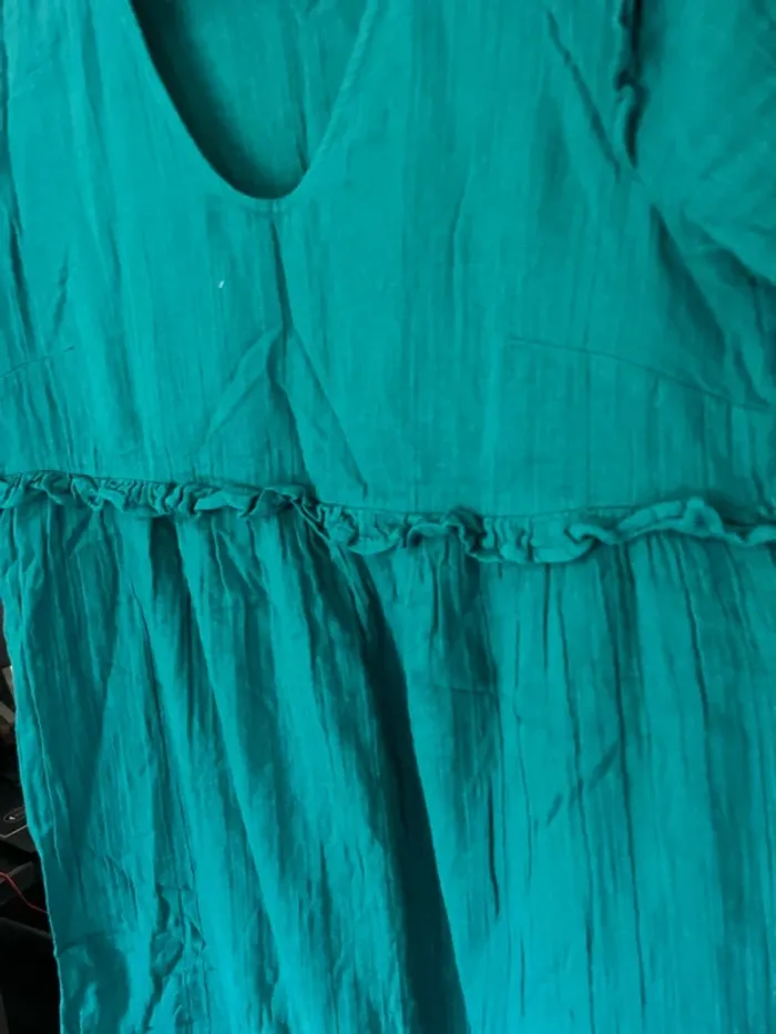 Robe femme gaz de coton - photo numéro 2