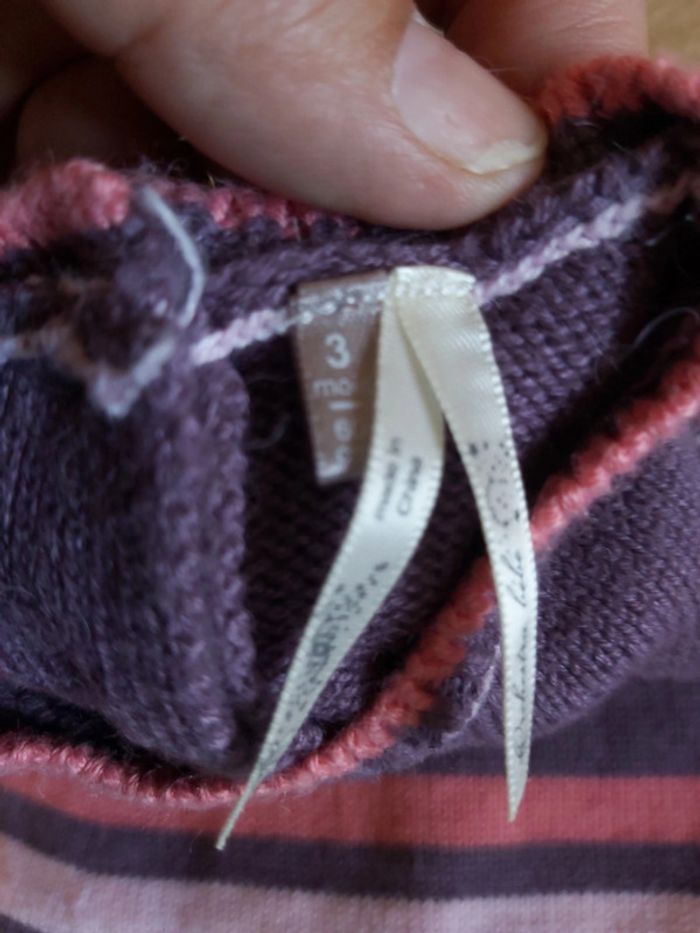 Robe type laine hiver Orchestra 3 mois comme neuf (78) - photo numéro 2