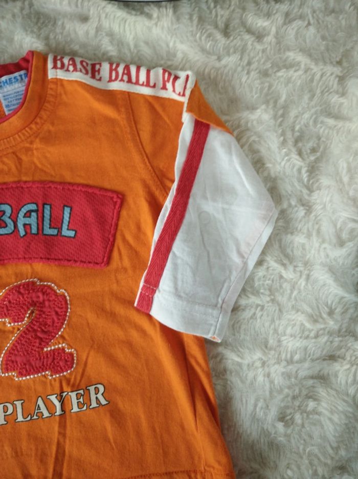 Tee shirt chemise manches longues Garçon 6 mois Base Ball Orchestra - photo numéro 5