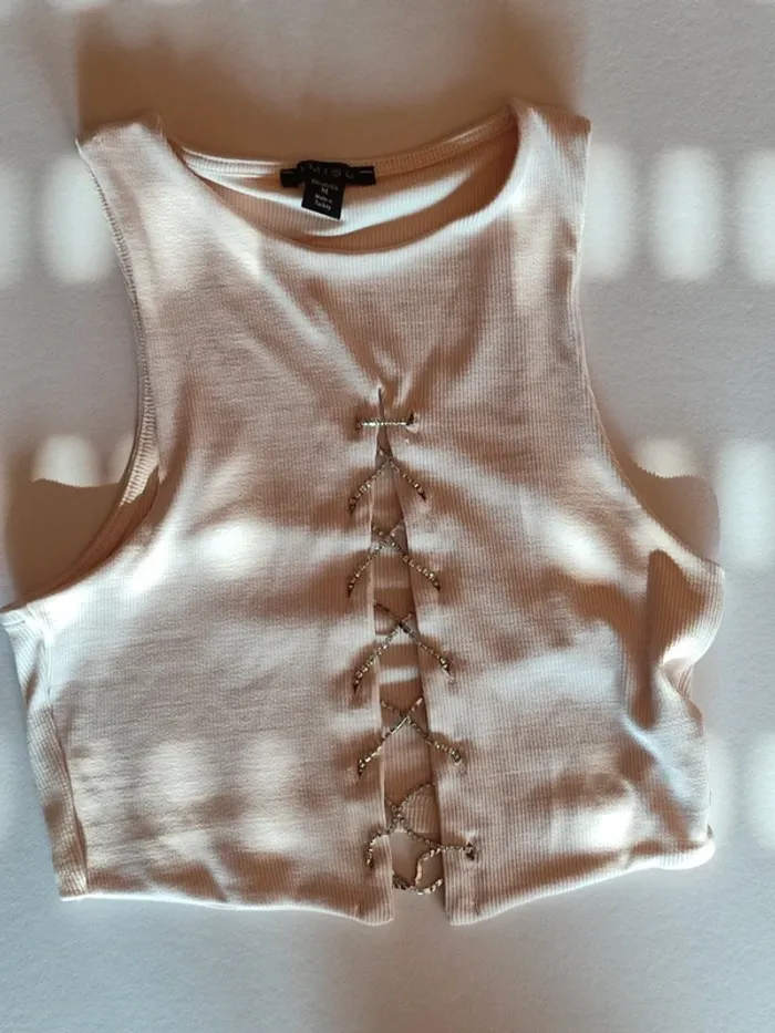 Crop top Amisu - photo numéro 2