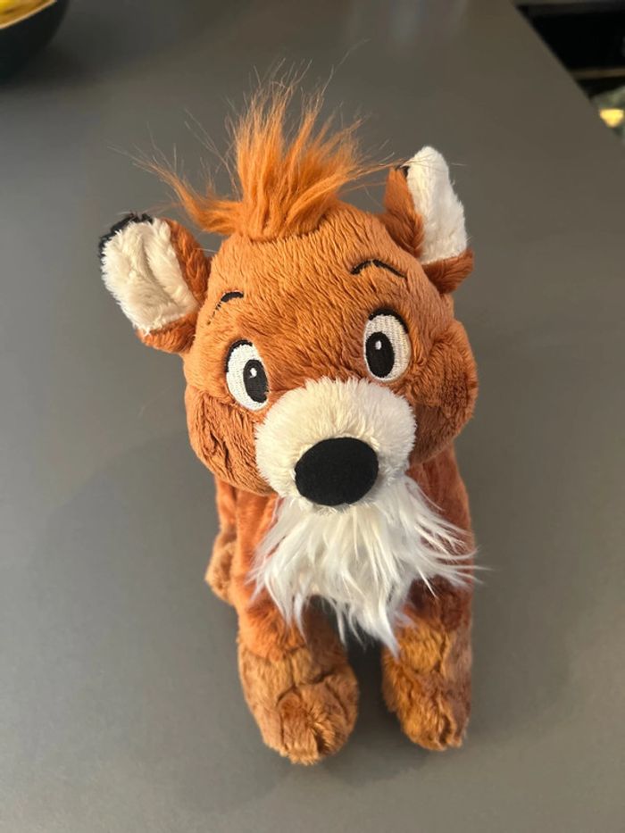 Peluche renard rox Disneyland Paris rox et rouky Disney Disneyland Paris