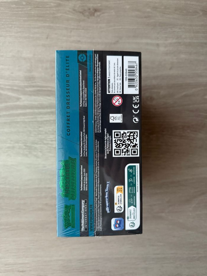 ETB Pokémon Mascarade Crépusculaire EV6