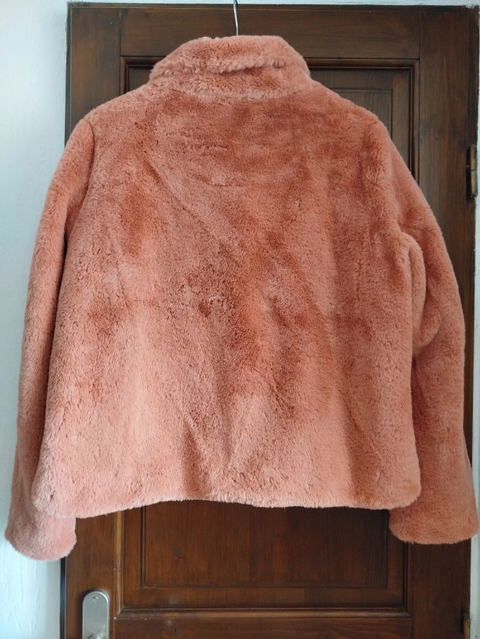 Veste moumoute rose - photo numéro 5