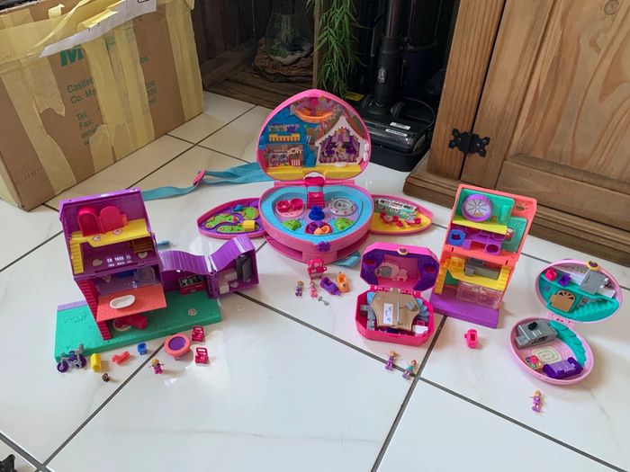 Lot polly pocket