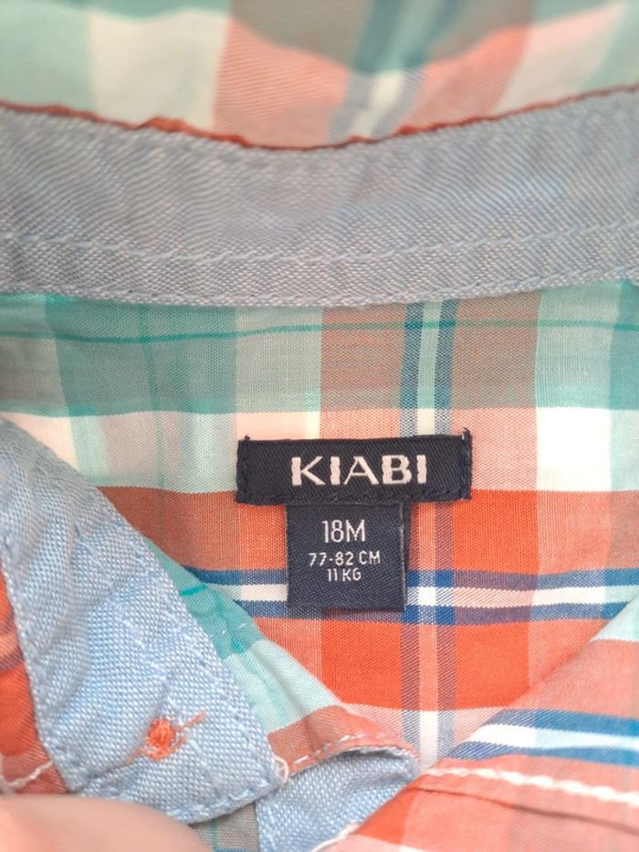 Chemise à carreaux 18 mois - photo numéro 4