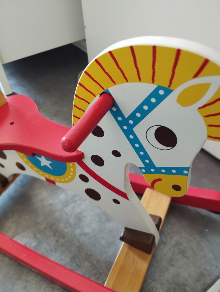 Cheval à bascule en bois Janod - photo numéro 10