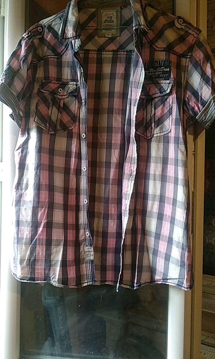 chemise manche courte xl