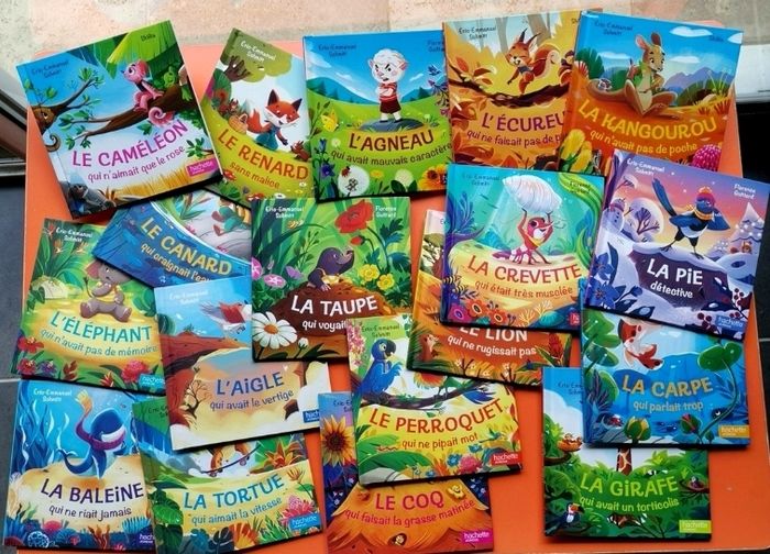 Série complète "Les Contes d'animaux étonnants" Hachette Happy Meal McDonald's 2022 - photo numéro 2