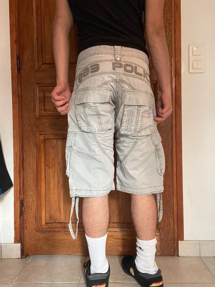 Jort baggy large 883 police taille 30US cargo hip-hop streetwear y2k skater brodé - photo numéro 2