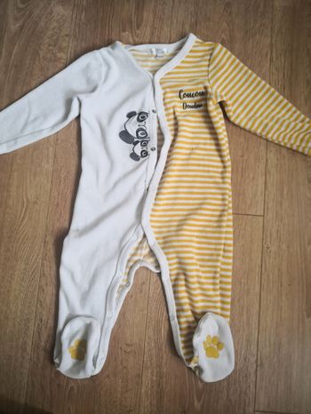 Pyjama Mes Petits Cailloux 18 mois