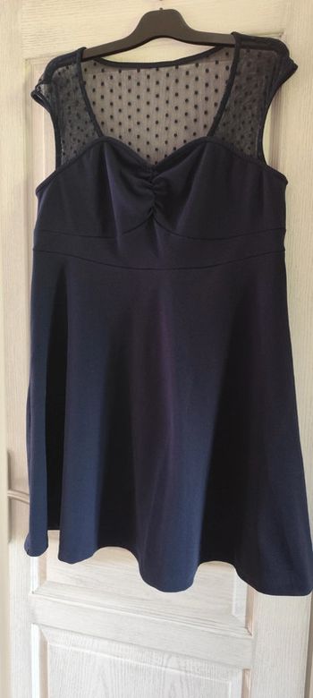 Robe bleue marine