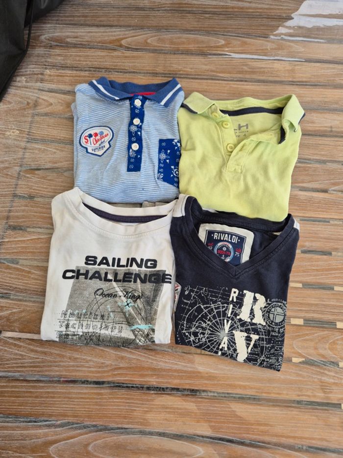 Lot de 4 tee-shirt taille 4 ans