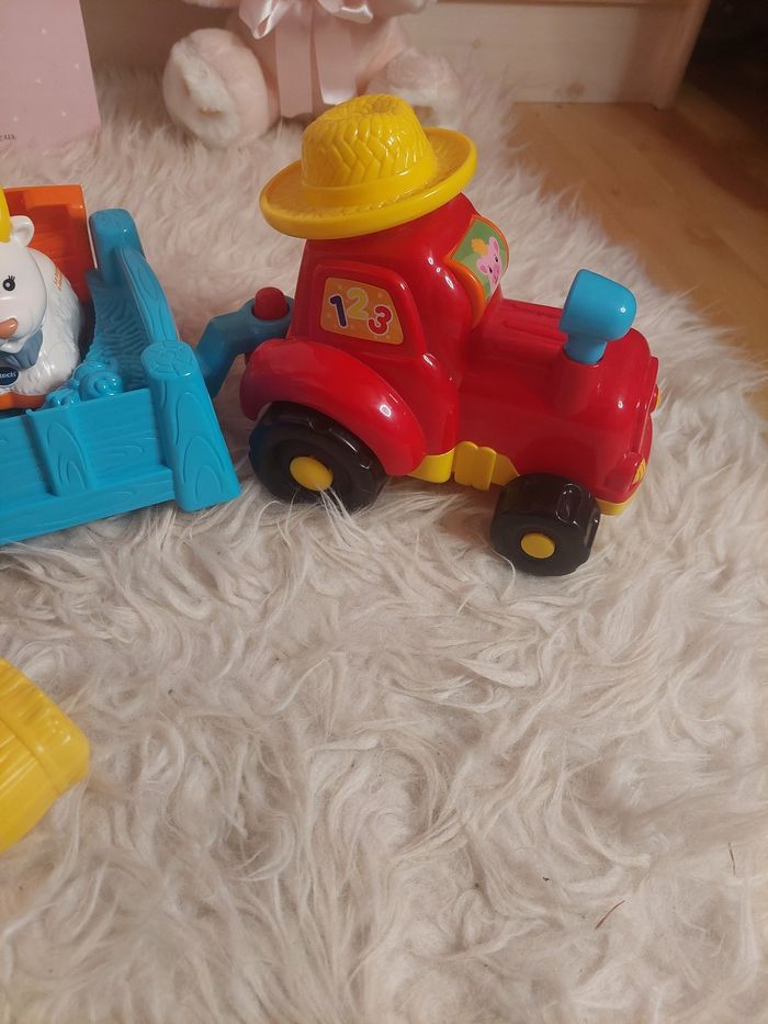 Tut Tut Animo - Mon Super Tracteur à remorque VTech (+ Babette, la biquette à devinettes)TBE 🚜 - photo numéro 6