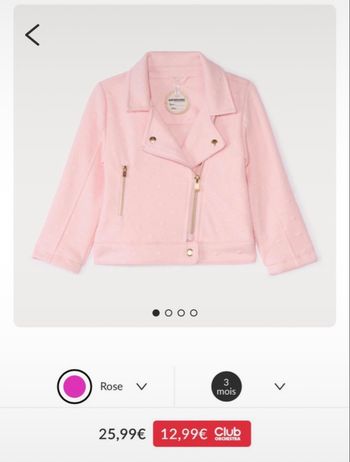 Veste blazer 12m