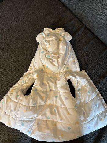 Ensemble doudoune sans manches + haut