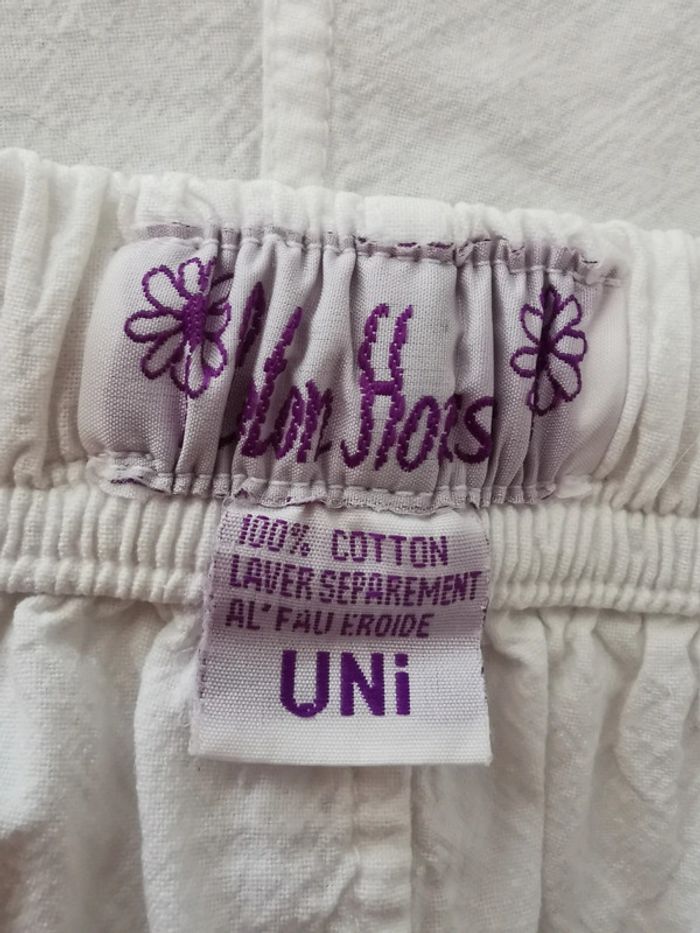 Pantalon détente blanc. Taille 38. Coton house - photo numéro 7