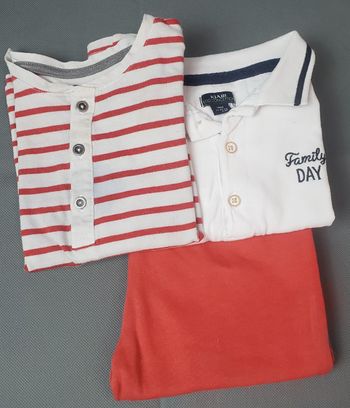 ensemble 2 tee + pantalon