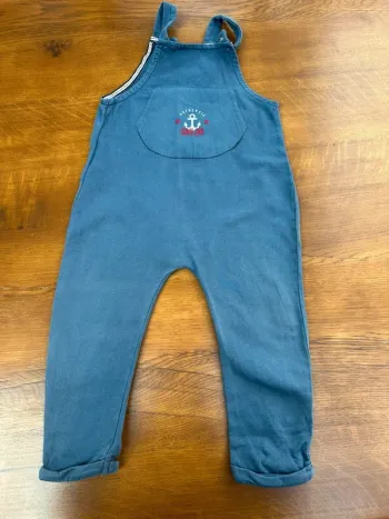 Salopette bleu marine 2 ans By Kloane