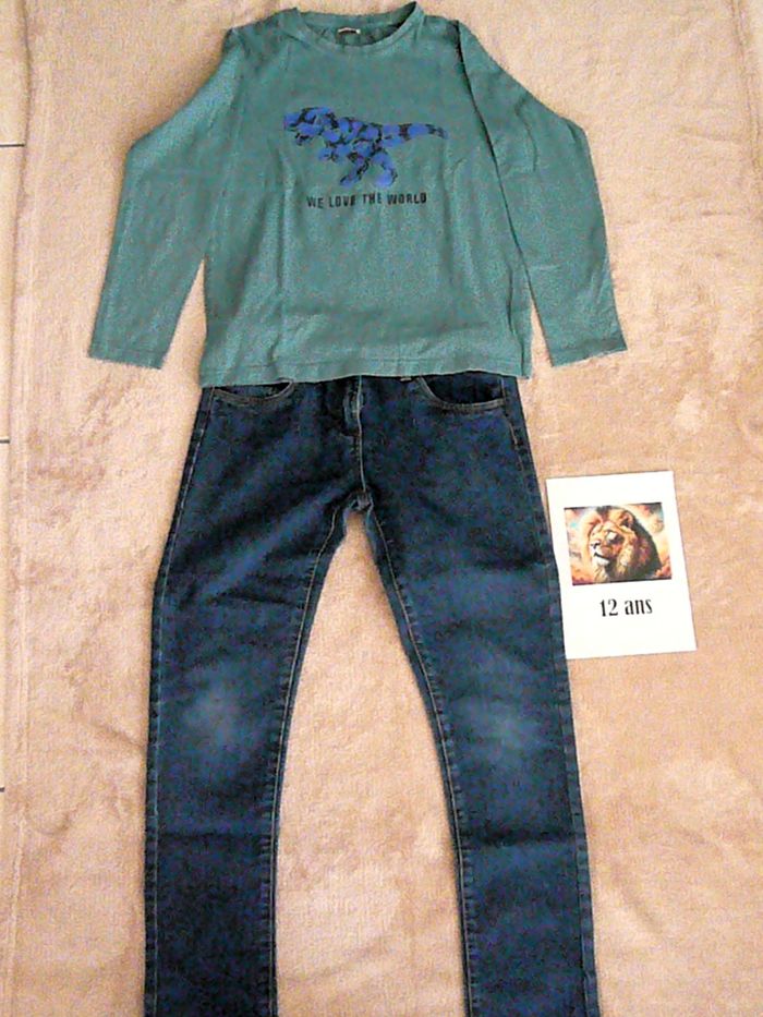 Ensemble garçon 12 ans (n°1)