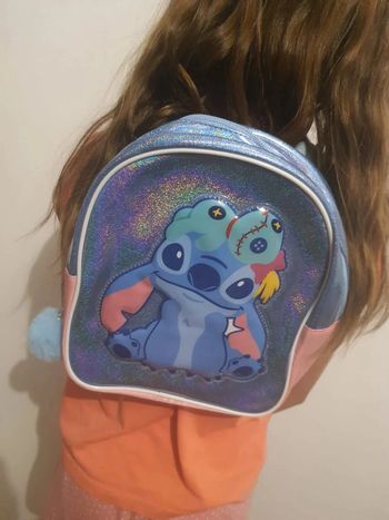Petit sac a dos bleu disney
