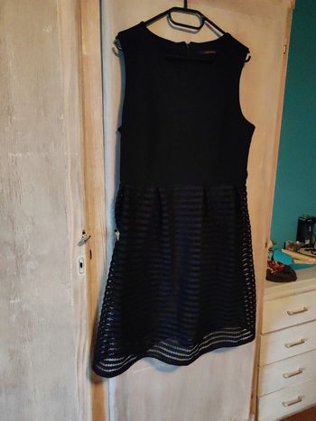 Très belle robe bi matière