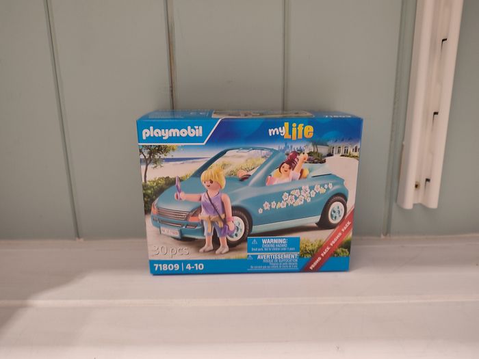 Playmobil 71809 cabriolet, jeunes filles et accessoires - photo numéro 1