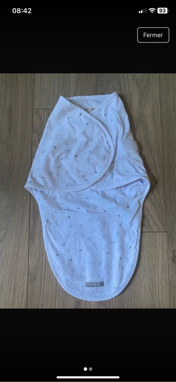 Couverture emmaillotage neuve