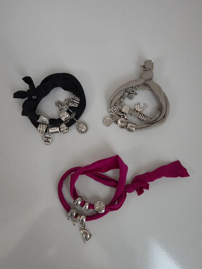 Lot de 3 bracelets fantaisie